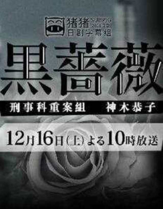 黑蔷薇：刑事课强行犯系神木恭子BD1280高清中字版
